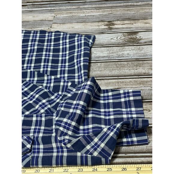 Wrangler Men’s Pearl Snap Short Sleeve Shirt Lightweight Blue Size Large - Picture 5 of 5